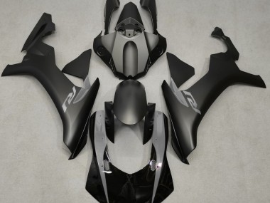 Matt Schwarz & Grau 2015-2019 Yamaha R1 Motorrad Verkleidungen