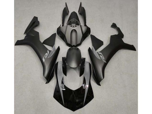 Matt Schwarz & Grau 2015-2019 Yamaha R1 Motorrad Verkleidungen Matt Schwarz & Grau 2015-2019 Yamaha R1 Motorrad Verkleidungen