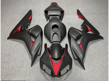 Matt Schwarz & Hellblau 2006-2007 Honda CBR1000RR Motorrad Verkleidungen