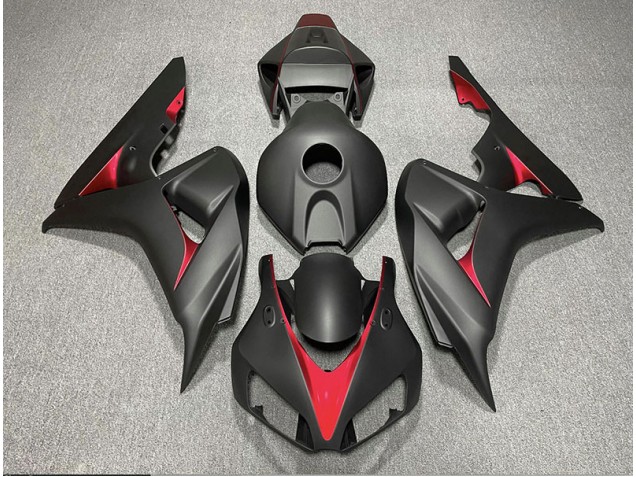 Matt Schwarz & Hellblau 2006-2007 Honda CBR1000RR Motorrad Verkleidungen Matt Schwarz & Hellblau 2006-2007 Honda CBR1000RR Motorrad Verkleidungen