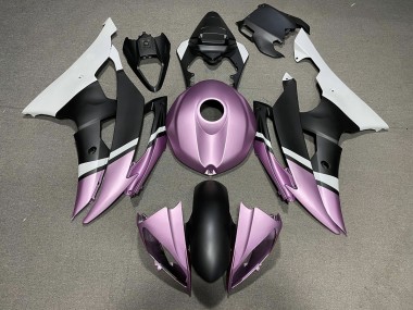 Matt Schwarz & Hellviolett 2008-2016 Yamaha R6 Motorrad Verkleidungen