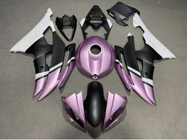 Matt Schwarz & Hellviolett 2008-2016 Yamaha R6 Motorrad Verkleidungen