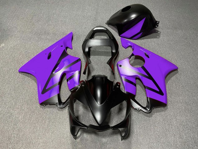 Matt Schwarz & Lila 2001-2003 Honda CBR600 F4i Motorrad Verkleidungen Matt Schwarz & Lila 2001-2003 Honda CBR600 F4i Motorrad Verkleidungen