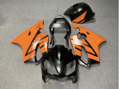 Matt Schwarz & Orange 2001-2003 Honda CBR600 F4i Motorrad Verkleidungen