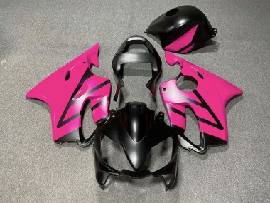 Matt Schwarz & Pink 2001-2003 Honda CBR600 F4i Motorrad Verkleidungen