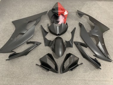 Matt Schwarz & Rot 2008-2016 Yamaha R6 Motorrad Verkleidungen