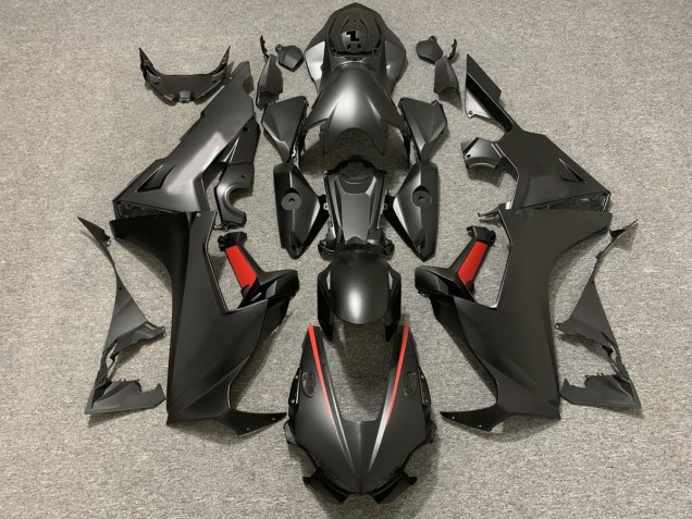Matt Schwarz & Rot 2017-2023 Honda CBR1000RR Motorrad Verkleidungen Matt Schwarz & Rot 2017-2023 Honda CBR1000RR Motorrad Verkleidungen