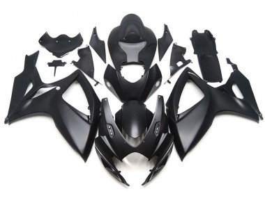 Matt Schwarzer Custom-Stil OEM 2006-2007 Suzuki GSXR 600-750 Motorrad Verkleidungen