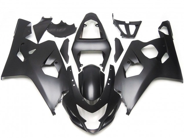 Matt Schwarzer Stil 2004-2005 Suzuki GSXR 600-750 Motorrad Verkleidungen Matt Schwarzer Stil 2004-2005 Suzuki GSXR 600-750 Motorrad Verkleidungen