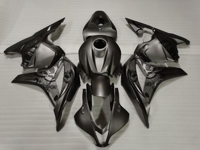 Matt Schwarzes Sonderdesign 2009-2012 Honda CBR600RR Motorrad Verkleidungen Matt Schwarzes Sonderdesign 2009-2012 Honda CBR600RR Motorrad Verkleidungen