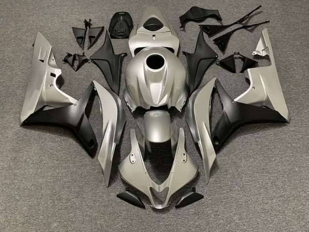Matt Silber 2006-2007 Honda CBR1000RR Motorrad Verkleidungen Matt Silber 2006-2007 Honda CBR1000RR Motorrad Verkleidungen