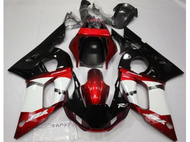 Metallic Rot 1998-2002 Yamaha R6 Motorrad Verkleidungen
