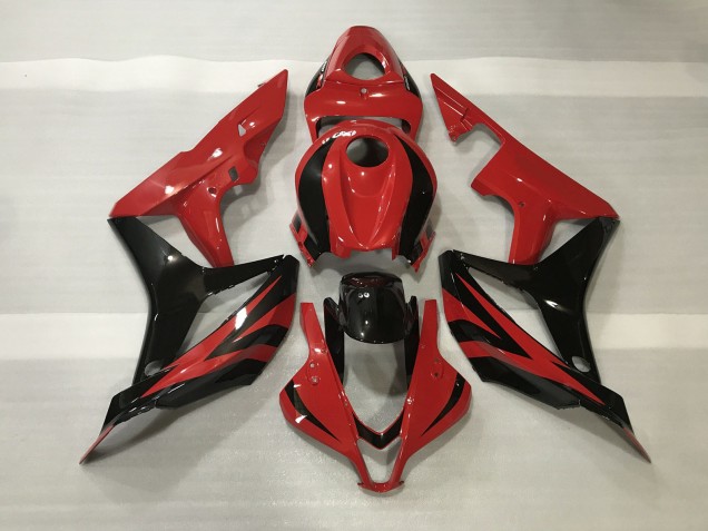 Metallic Rot-Stil OEM 2007-2008 Honda CBR600RR Motorrad Verkleidungen Metallic Rot-Stil OEM 2007-2008 Honda CBR600RR Motorrad Verkleidungen
