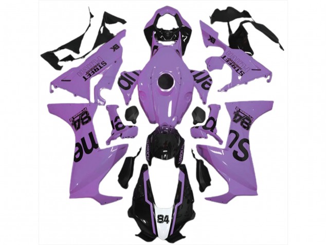 Milchig-Lila Street Flava 2017-2023 Honda CBR1000RR Motorrad Verkleidungen Milchig-Lila Street Flava 2017-2023 Honda CBR1000RR Motorrad Verkleidungen