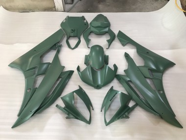 Militärgrün 2006-2007 Yamaha R6 Motorrad Verkleidungen