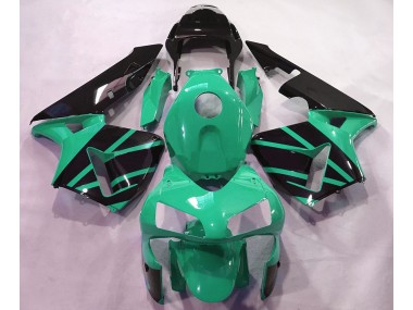 Mintgrün Glänzend 2003-2004 Honda CBR600RR Motorrad Verkleidungen