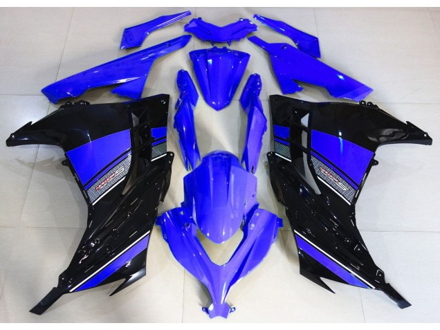 Mitternachtsblau & Schwarz 2013-2018 Kawasaki Ninja 300 Motorrad Verkleidungen Mitternachtsblau & Schwarz 2013-2018 Kawasaki Ninja 300 Motorrad Verkleidungen