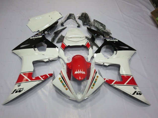 Motul Rot & Schwarz 2005 Yamaha R6 Motorrad Verkleidungen Motul Rot & Schwarz 2005 Yamaha R6 Motorrad Verkleidungen