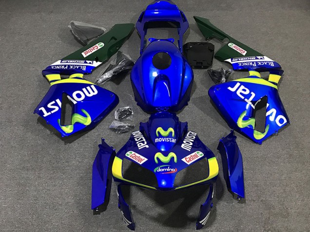 Movistar 2003-2004 Honda CBR600RR Motorrad Verkleidungen Movistar 2003-2004 Honda CBR600RR Motorrad Verkleidungen