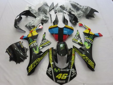 Movistar 2015-2019 Yamaha R1 Motorrad Verkleidungen