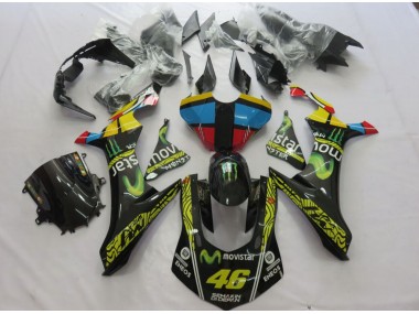 Movistar 2015-2019 Yamaha R1 Motorrad Verkleidungen