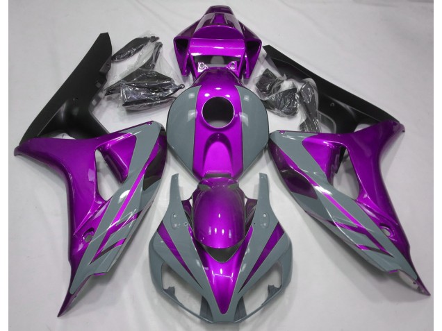 Nardo Grau & Lila 2006-2007 Honda CBR1000RR Motorrad Verkleidungen Nardo Grau & Lila 2006-2007 Honda CBR1000RR Motorrad Verkleidungen