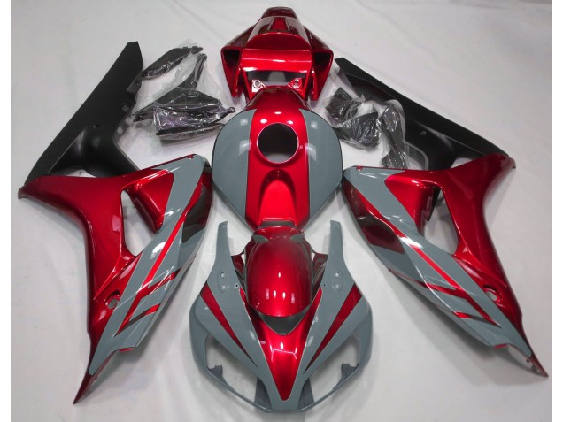 Nardo Grau & Rot 2006-2007 Honda CBR1000RR Motorrad Verkleidungen Nardo Grau & Rot 2006-2007 Honda CBR1000RR Motorrad Verkleidungen