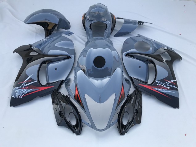 Nardo Grau & Schwarz Limited 2008-2020 Suzuki GSXR 1300 Motorrad Verkleidungen Nardo Grau & Schwarz Limited 2008-2020 Suzuki GSXR 1300 Motorrad Verkleidungen