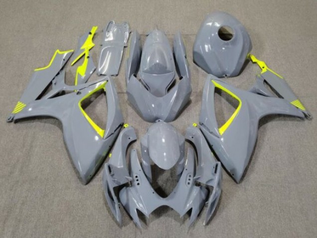 Nardo / High Viz Gelb 2006-2007 Suzuki GSXR 600-750 Motorrad Verkleidungen Nardo / High Viz Gelb 2006-2007 Suzuki GSXR 600-750 Motorrad Verkleidungen