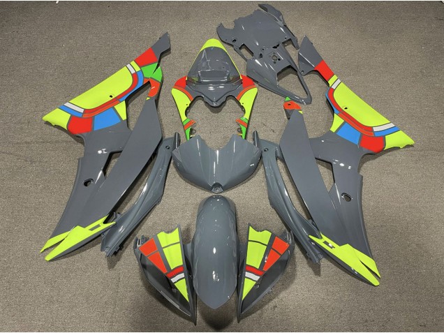 Nardo & High Viz Gelbes Design 2008-2016 Yamaha R6 Motorrad Verkleidungen Nardo & High Viz Gelbes Design 2008-2016 Yamaha R6 Motorrad Verkleidungen