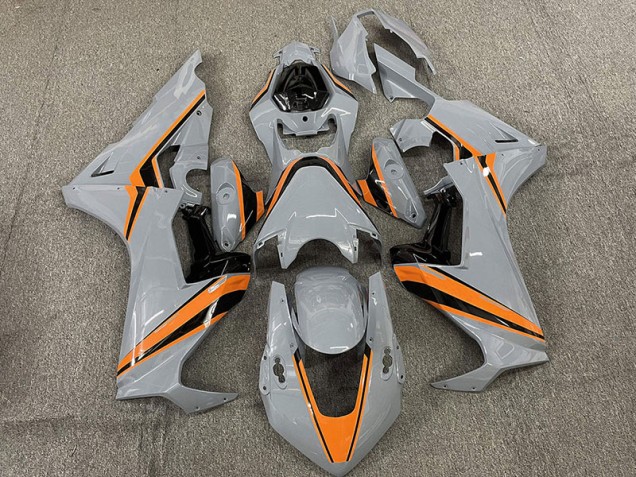 Nardo Mit Orangen Streifen 2017-2023 Honda CBR1000RR Motorrad Verkleidungen Nardo Mit Orangen Streifen 2017-2023 Honda CBR1000RR Motorrad Verkleidungen