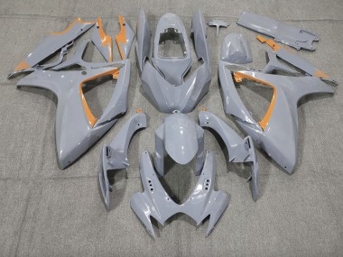 Nardo & Orangefarbener Rand 2006-2007 Suzuki GSXR 600-750 Motorrad Verkleidungen