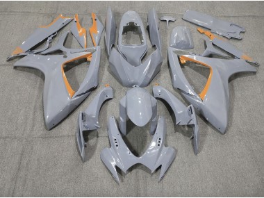Nardo & Orangefarbener Rand 2006-2007 Suzuki GSXR 600-750 Motorrad Verkleidungen