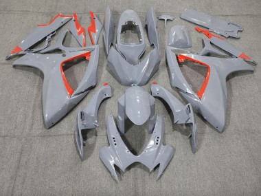 Nardo & Rot Rand 2006-2007 Suzuki GSXR 600-750 Motorrad Verkleidungen