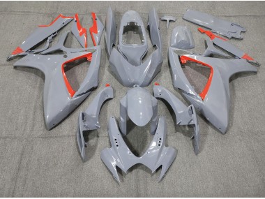 Nardo & Rot Rand 2006-2007 Suzuki GSXR 600-750 Motorrad Verkleidungen