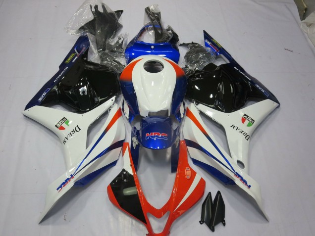 Orange & Blau 2009-2012 Honda CBR600RR Motorrad Verkleidungen Orange & Blau 2009-2012 Honda CBR600RR Motorrad Verkleidungen