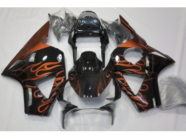 Orange Flamme 2002-2003 Honda CBR954RR Motorrad Verkleidungen