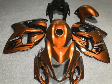 Orange Glänzend 2008-2020 Suzuki GSXR 1300 Motorrad Verkleidungen