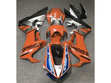Orange Glänzend & Blau 2017-2023 Honda CBR1000RR Motorrad Verkleidungen