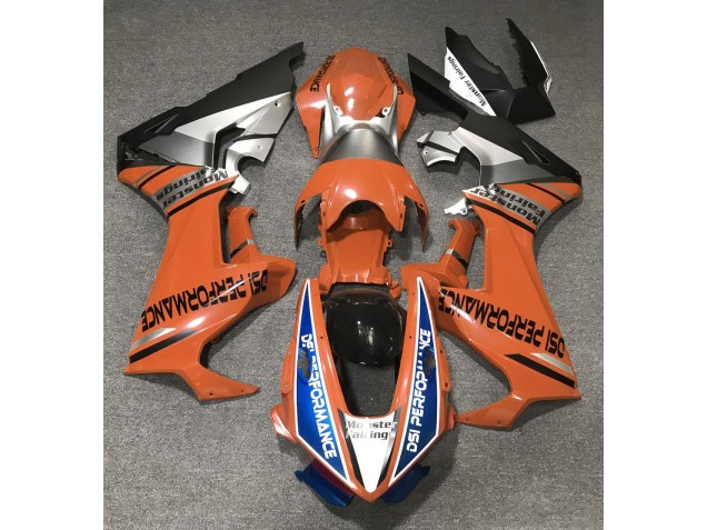 Orange Glänzend & Blau 2017-2023 Honda CBR1000RR Motorrad Verkleidungen Orange Glänzend & Blau 2017-2023 Honda CBR1000RR Motorrad Verkleidungen