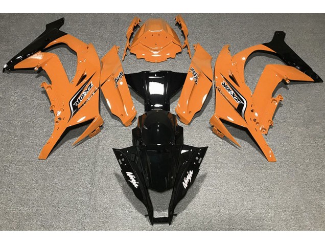 Orange Glänzend & Logos 2011-2015 Kawasaki ZX10R Motorrad Verkleidungen Orange Glänzend & Logos 2011-2015 Kawasaki ZX10R Motorrad Verkleidungen