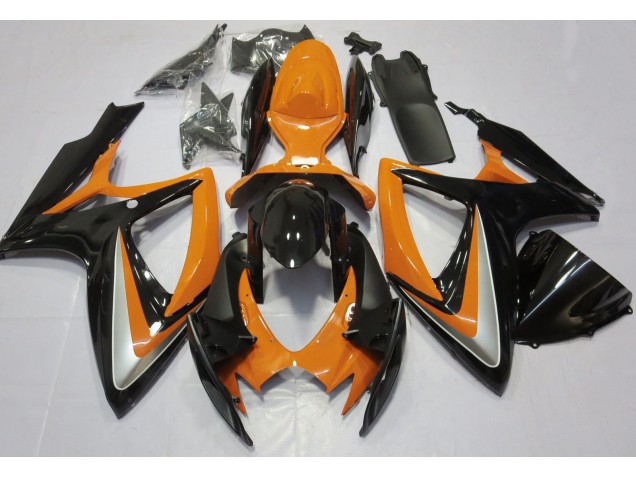 Orange Glänzend Ohne Abzeichen 2006-2007 Suzuki GSXR 600-750 Motorrad Verkleidungen Orange Glänzend Ohne Abzeichen 2006-2007 Suzuki GSXR 600-750 Motorrad Verkleidungen