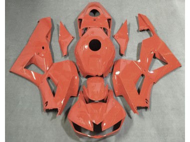 Orange Glänzend Schlicht 2013-2023 Honda CBR600RR Motorrad Verkleidungen