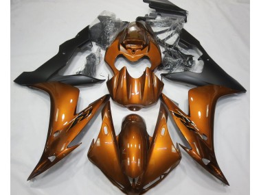 Orange Glänzend & Schwarz 2004-2006 Yamaha R1 Motorrad Verkleidungen
