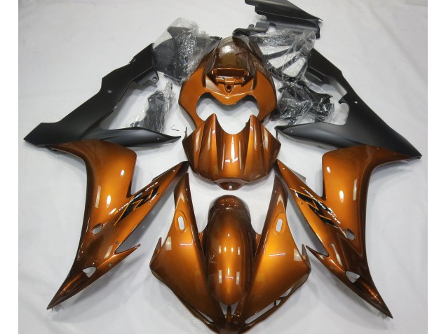 Orange Glänzend & Schwarz 2004-2006 Yamaha R1 Motorrad Verkleidungen Orange Glänzend & Schwarz 2004-2006 Yamaha R1 Motorrad Verkleidungen