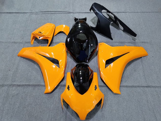 Orange Glänzend & Schwarz 2008-2011 Honda CBR1000RR Motorrad Verkleidungen