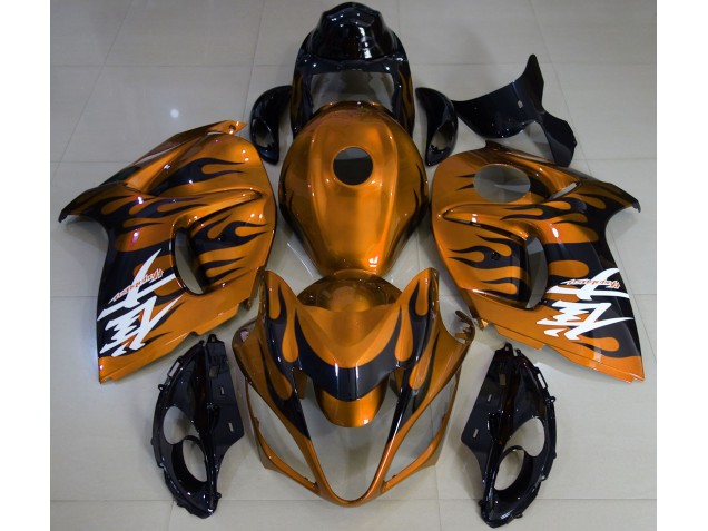 Orange Glänzend & Schwarz 2008-2020 Suzuki GSXR 1300 Motorrad Verkleidungen Orange Glänzend & Schwarz 2008-2020 Suzuki GSXR 1300 Motorrad Verkleidungen