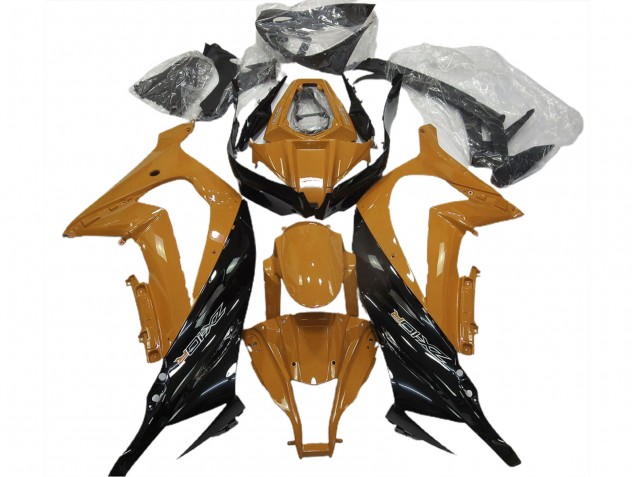 Orange Glänzend & Schwarz 2011-2015 Kawasaki ZX10R Motorrad Verkleidungen Orange Glänzend & Schwarz 2011-2015 Kawasaki ZX10R Motorrad Verkleidungen