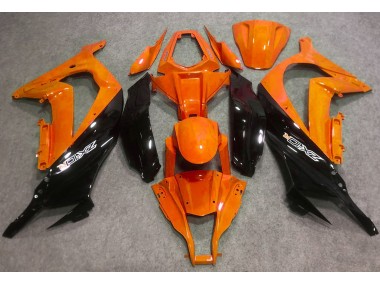 Orange Glänzend & Schwarz 2016-2019 Kawasaki ZX10R Motorrad Verkleidungen