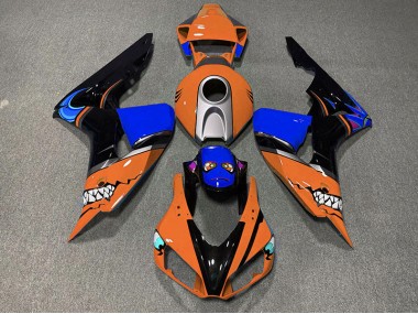 Orange Hai 2006-2007 Honda CBR1000RR Motorrad Verkleidungen